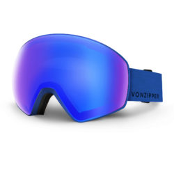 Men's Von Zipper Goggles - Von Zipper Jetpack Goggles. Mono Blue - Sky Chrome